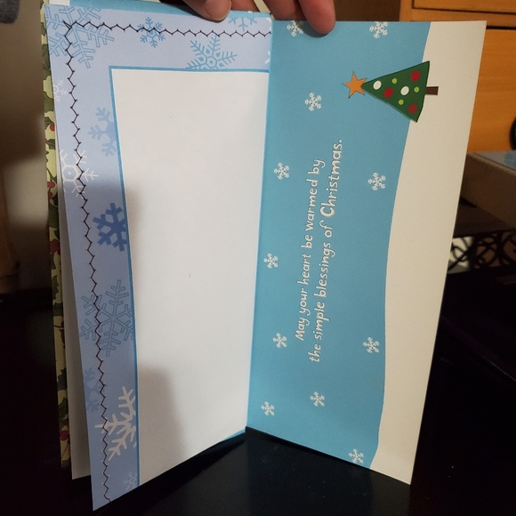 🎄 HAND CRAFTED Christmas card journal notebook with box - Picture 9 of 11